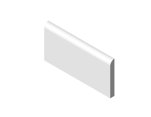 3" x 6" bullnose trim - long